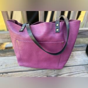 Rare Portland Leather good Mulberry classic large tote